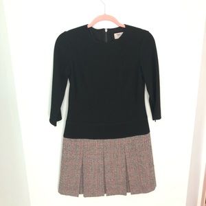 Black and plaid Worth Dress